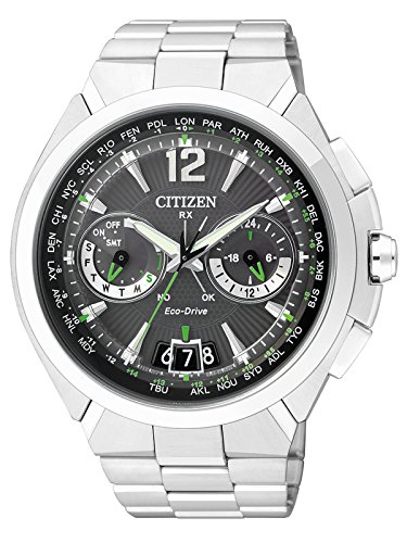 Citizen Herren-Armbanduhr XL Analog Quarz Edelstahl CC1090-52F