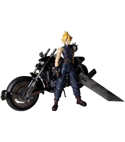 Square Enix Final Fantasy Advent Children Cloud & Fenrir Play Arts