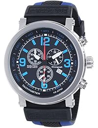 Nautec No Limit Speed SE QZ/RBBLSTSTBK - Reloj para hombres, correa de goma multicolor