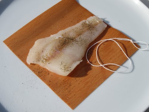 Grill-Räucherfurnier Buche 20 Blatt, 29 x 15 - 4