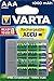 Price comparison product image Varta 1000 AA ACCU R2U Rechargeable Battery with Storage Box (Pack of 4)