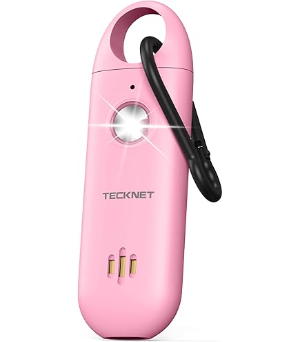 TECKNET Alarma Personal Para Mujer De Bolsillo Con Sirena De 130 DB Y