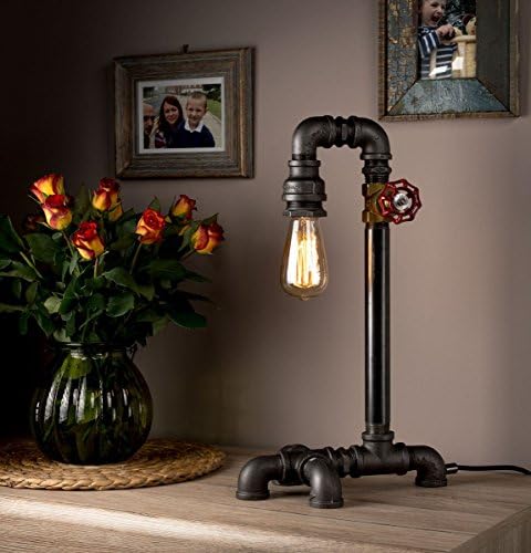 Industrial Light Pipe Home Lamps Small Table Lamps for Big Home Improvement