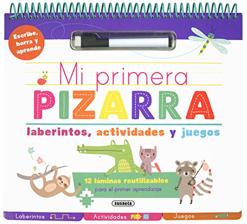 Mi primera pizarra de laberintos, actividades y juegos (Mi primera pizarra para escribir)