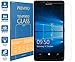Produktbild PREMYO Panzerglas für Microsoft Lumia 950 Schutzglas Display-Schutzfolie für Lumia 950 Blasenfrei HD-Klar 9H 2,5D Echt-Glas Folie kompatibel für Lumia 950 Gegen Kratzer Fingerabdrücke