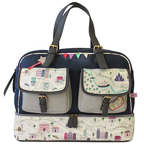 Disaster - Bolsa de viaje  multicolor carbón ca. 37 x 45 cm