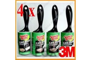 GB EYE 4 SCOTCH BRITE 3M LINT ROLLERS - PETS HAIRS - FLUFF - NEW STOCK