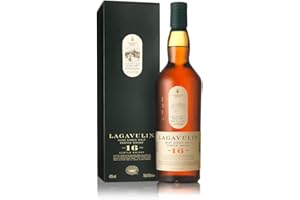 Lagavulin 16 Ans, Whisky Single Malt, 70cl Sous Étui