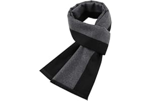 Ueither Uomo Sciarpa Autunno Invernale Sciarpa Termica Calda Morbida Sciarpa Casual Business