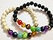 Produktbild armband heilsteine buddha armband chakra armband 7 chakren lava essentials lava armband lavaperlen lavastein schmuck lava schmuck