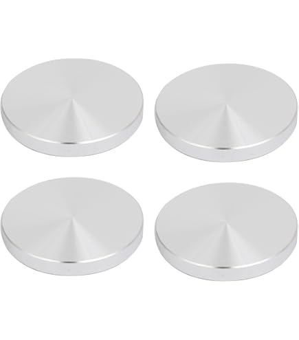 sourcing map 4stk 30mm Durchm 8mm Dicke M6 Gewinde Aluminium Scheibe sourcing map 4stk 30mm Durchm 8mm Dicke M6 Gewinde Aluminium Scheibe