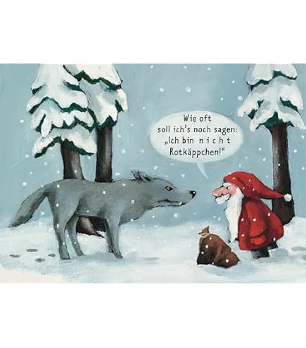 Witzige Postkarte 'Prost Neujahr' Von Inkognito – Künstler Gerhard Glück • A6 (10,5x14,8 Cm) • Satire & Humor Für Weihnachten & Neujahr