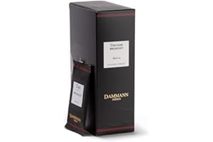 GENERICO Dammann Frères | Tè Nero English Breakfast | English Breakfast Tea Bustine - 24 Bustine (48 Gram) | Tè Bustine Confezioni | Miscela Ceylon Darjeeling e Assam