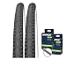 Produktbild SET: 2 x Kenda Khan K-SHIELD Reflex PANNENSCHUTZ Reifen 42-622 / 700x40C + SCHLÄUCHE Autoventil