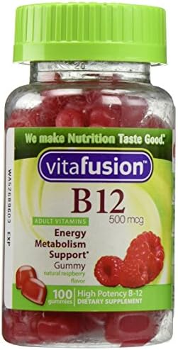 Northwest Natural Products Vitafusion B12 Gummy Vitamins 500 mcg, 100 Count