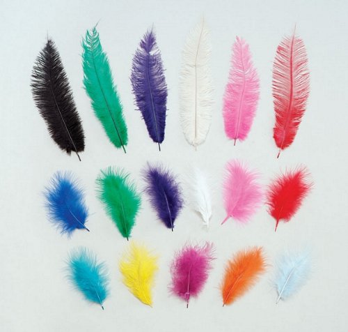 Preisvergleich Produktbild Marabou Purple Feathers 12 / Pkt