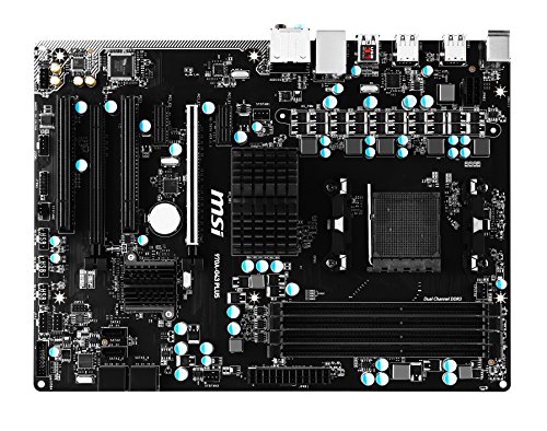 Ankermann-PC FX-ULTRA, AMD FX-6300 6x 3,5 GHz Turbo: 4.10GHz, MSI Radeon RX 470 Gaming X 8GB, 8 GB DDR3 RAM, 250GB SSD, -, Card Reader, EAN 4260370250030 - 4