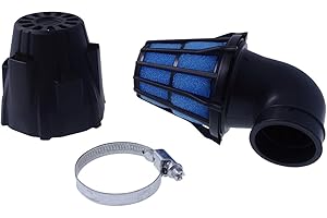 Filtre à air POLINI plastique avec capuchon/37 mm 90 °