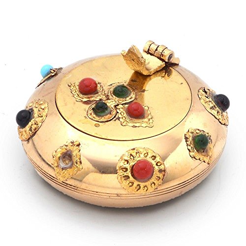 Pure Brass Gemstone Ash Tray Handicraft Gift -172 RS.299 (53.00% Off) - Amazon