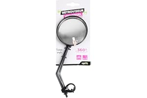 UPFIT RAYMOND - Rétroviseur de vélo/vtt/trottinette électrique - Installation sur le cintre(guidon) de votre vélo/trottinette, NC