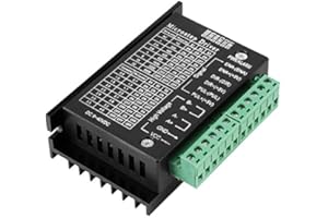 FTVOGUE DC 9-40V 160W 0.5-4A Controlador de motor paso a paso 32 Microstep Step Controller Board Módulo para impresora 3D / CNC