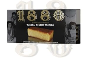 1880 Touron de Jaune d'Oeuf Caramélisé/Amande Marcona Selectionnée 250 g 1 Unité
