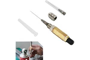 NICECNC Gabel Stickstoff Nadel Set Schock füll Werkzeuge für Stoßdämpfer Selbstdichtende Gummiventile Stoßdämpfer-Füllung Compatible with Universalmodell,Honda Yamaha KTM Polaris RZR Fox,SiehePassung