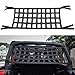 Produktbild Bosmutus Rear Top Cargo Net for J-eep Wrangler,Car Roof Hammock Car Bed Rest J-eep Wrangler Accessories JK YJ TJ JL 1996-2018 Roof Storage Roll Cage Bar Restraint