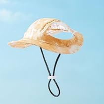 2 Hunde Sonnenhüte Mit Ohrlöchern - Atmungsaktiv Für Sommer & Outdoor