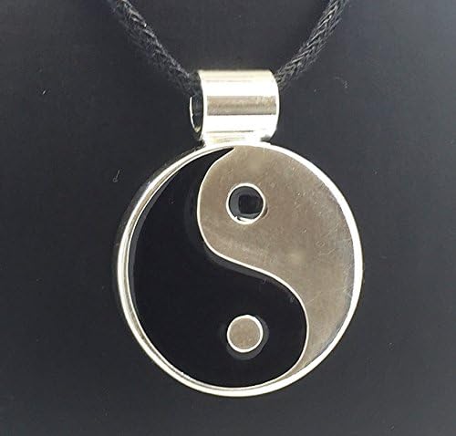 Life Energy Nu-Me Skinny Yin Yang EMF Field Protection Pendant Necklace