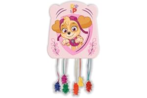BEENSMILE Pignata Compleanno Bambini - Vari disegni divertenti per bambini e ragazze - Ideale come decorazione per feste e celebrazioni (Paw Patrol)
