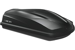 ‎VDP VDP Dachbox/Gepäckbox/Dachkoffer/Autobox Cube 370 Liter schwarz glänzend