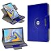 Produktbild Tablet Tasche kompatibel für Samsung Galaxy Tab S5e Hülle Schutztasche 360 Drehbar Schutzhülle Universal Stand Cover Case, Farben:Blau