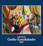 Kunstkalender 2019, DuMonts Großer Kunstkalender, Wandkalender Format 44,5 x 48 cm by