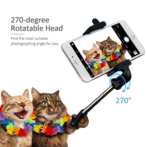 Mpow iSnap Pro X - Palo Selfie Bluetooth Monopod Extensible Remoto Port til Antideslizante Universal para Selfie con Obturador Integrado y Correa Color Azul Para IPhone7 IPhone7 Plus Mpow iSnap Pro X - Palo Selfie Bluetooth Monopod Extensible Remoto Port til Antideslizante Universal para Selfie con Obturador Integrado y Correa Color Azul Para IPhone7 IPhone7 Plus