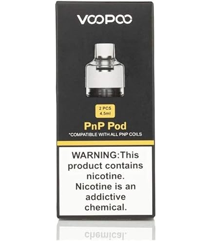elfbar nachfüll pod läuft aus VOOPOO Drag X/Drag S Replacement PnP Pod Cartridge 4.5ml – I Love Vapour main image 1