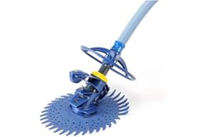Zodiac Robot Nettoyeur de Piscine Hydraulique, Fond Seul, Pour Piscines 9 x 5 m Maximum, Aspiration à Diaphragme, T3, Bleu, W70674