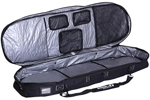 Driver13 ® Sac de Kitesurf Weekend No.01, Sac de Kitesurf pour Votre Planche de Kitesurf avec système de Sac à Dos 145 cm Noir