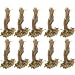 Produktbild 1000pcs Jute Hängeetiketten Preisetikett Fadenetiketten Preisschilder