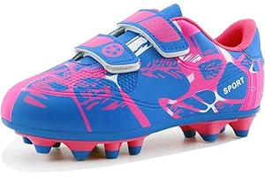 AQTDUAJ Fussballschuhe Kinder Fußballschuhe Jungen Mädchen Soccer Trainingsschuhe rutschfest Turnschuhe Unisex 28-37