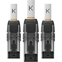 KIWI Starter Kit, Cigarette électronique avec système Pod, 400mAh,  Powerbank 1450 mAh, 1,8 ml, sans nicotine, sans E-Liquide (Iron Gate) :  Amazon.fr: High-Tech