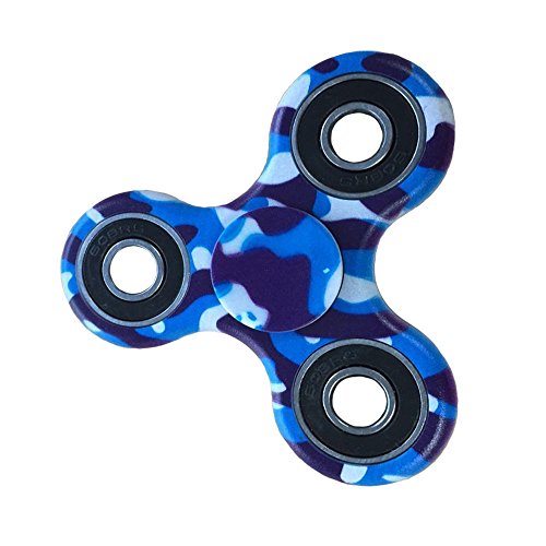 Fidget Spinner Camouflage Tri-Spinner Fidget Toys 3D Hand Fidget Spinner Prime Hand Spinner EDC Hand Spinner Anti Stress Toy Kids Adults (Camouflage Blue) Fidget Spinner Camouflage Tri-Spinner Fidget Toys 3D Hand Fidget Spinner Prime Hand Spinner EDC Hand Spinner Anti Stress Toy Kids Adults (Camouflage Blue)