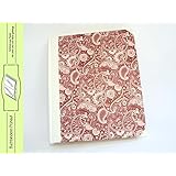 Fotoalbum Paisley Muster Cremeweißer Fotokarton, Pergaminzwischenpapier