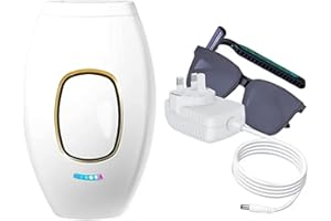 ZARCHE IPL Hair Removal System 500,000 Flashes Painless Permanent Hair Remover Laser for Body, Armpits & Face, Women's Bikini Line