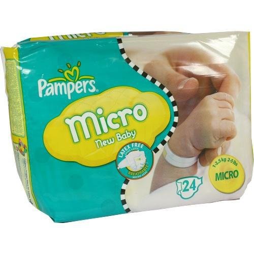 Preisvergleich Produktbild Pampers Micro, 24 St