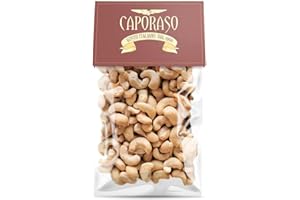 CAPORASO DAL 1960 Anacardi tostati frutta secca naturale (200 grammi)