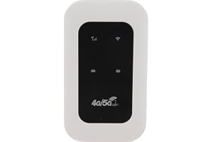 Goshyda Bärbar -router 300Mbps CAT4 WiFi Hotspot-enhet USB C-driven 2100mAh-stöd Anslut 10 Enheter