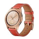 Aimtel Samsung Galaxy Bands, echt Leder Band Handgelenk Ersatz Band Edelstahl Schließe Samsung Galaxy Watch sm-810 Smart Watch
