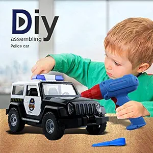 FidgetGear DIY Electric Drill Assembled Car Children Disassembly Puzzle Assembly Toys Gift for Kid