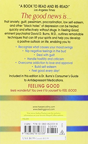 Book's Cover of Feeling Good: The New Mood Therapy